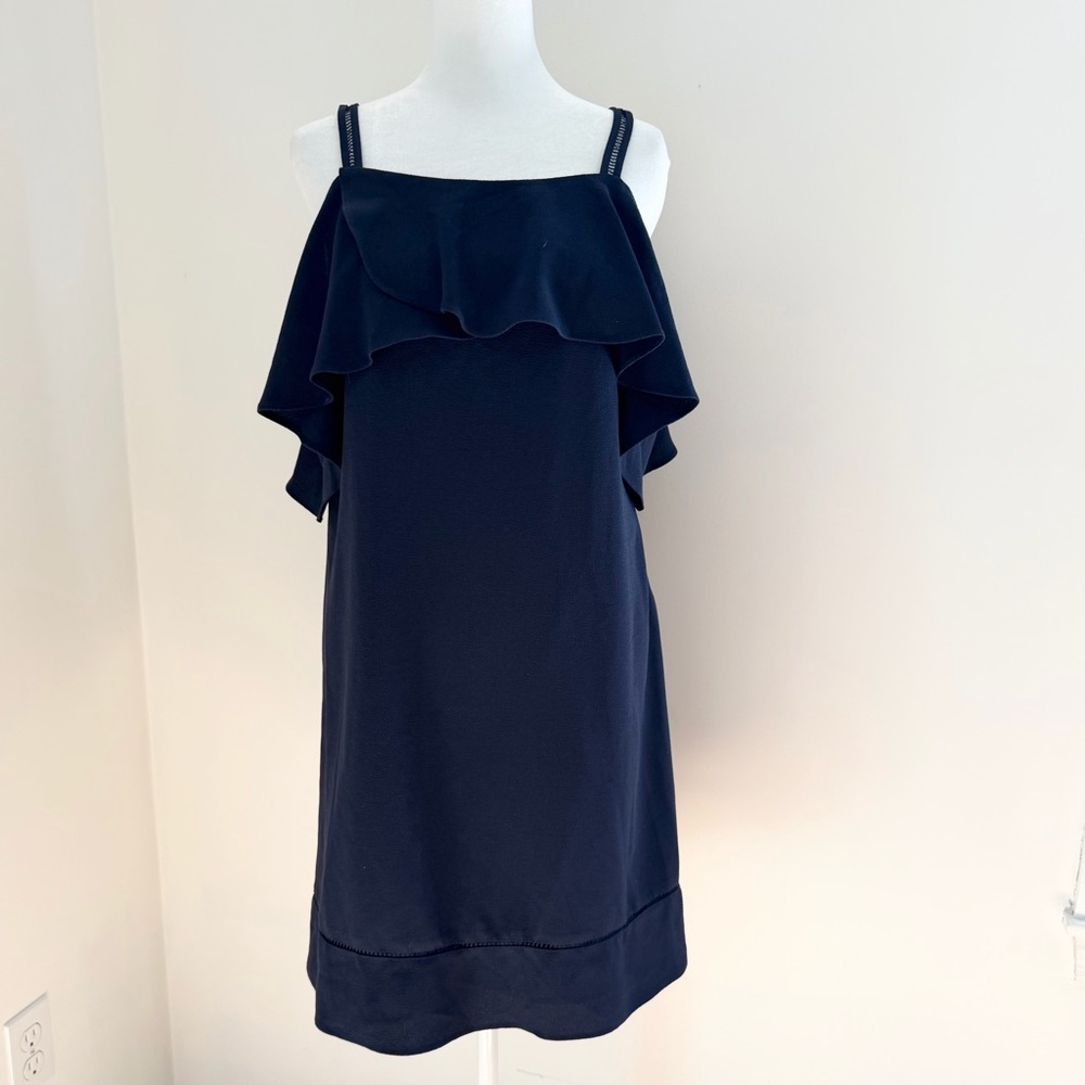 Maggy London Navy Shift Dress Size 6